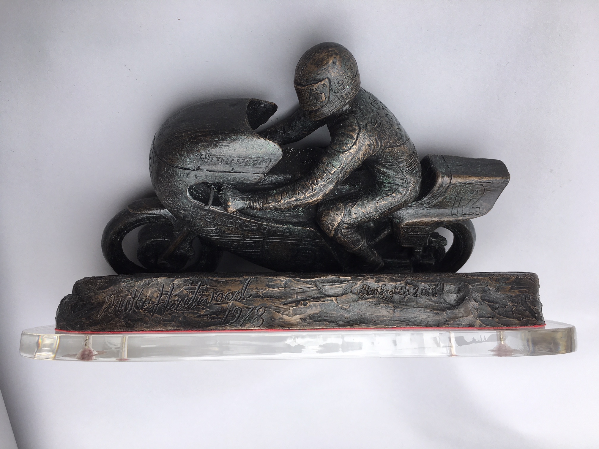 Mike Hailwood 40th Anniversary Bronze Sculpture